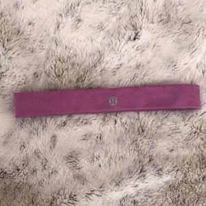 lulu lemon purple headband